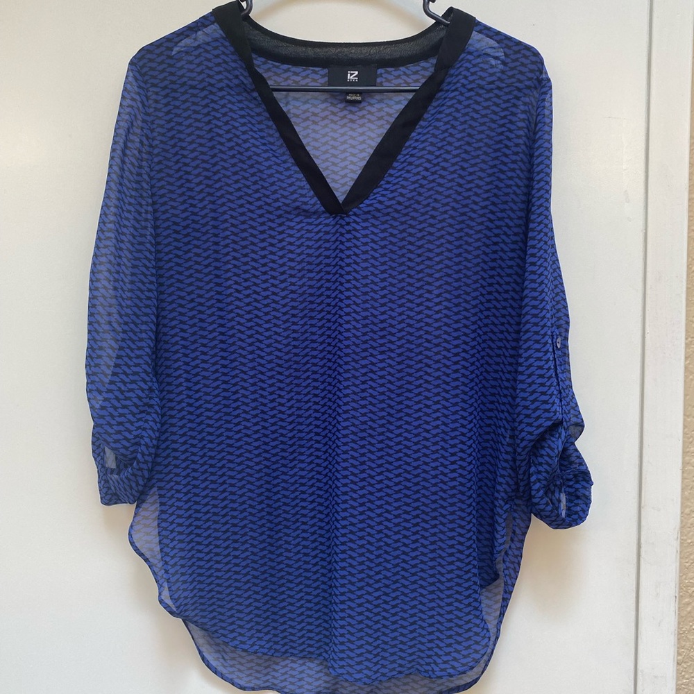 Sheer Blouse by IZ Byer. Size Small.